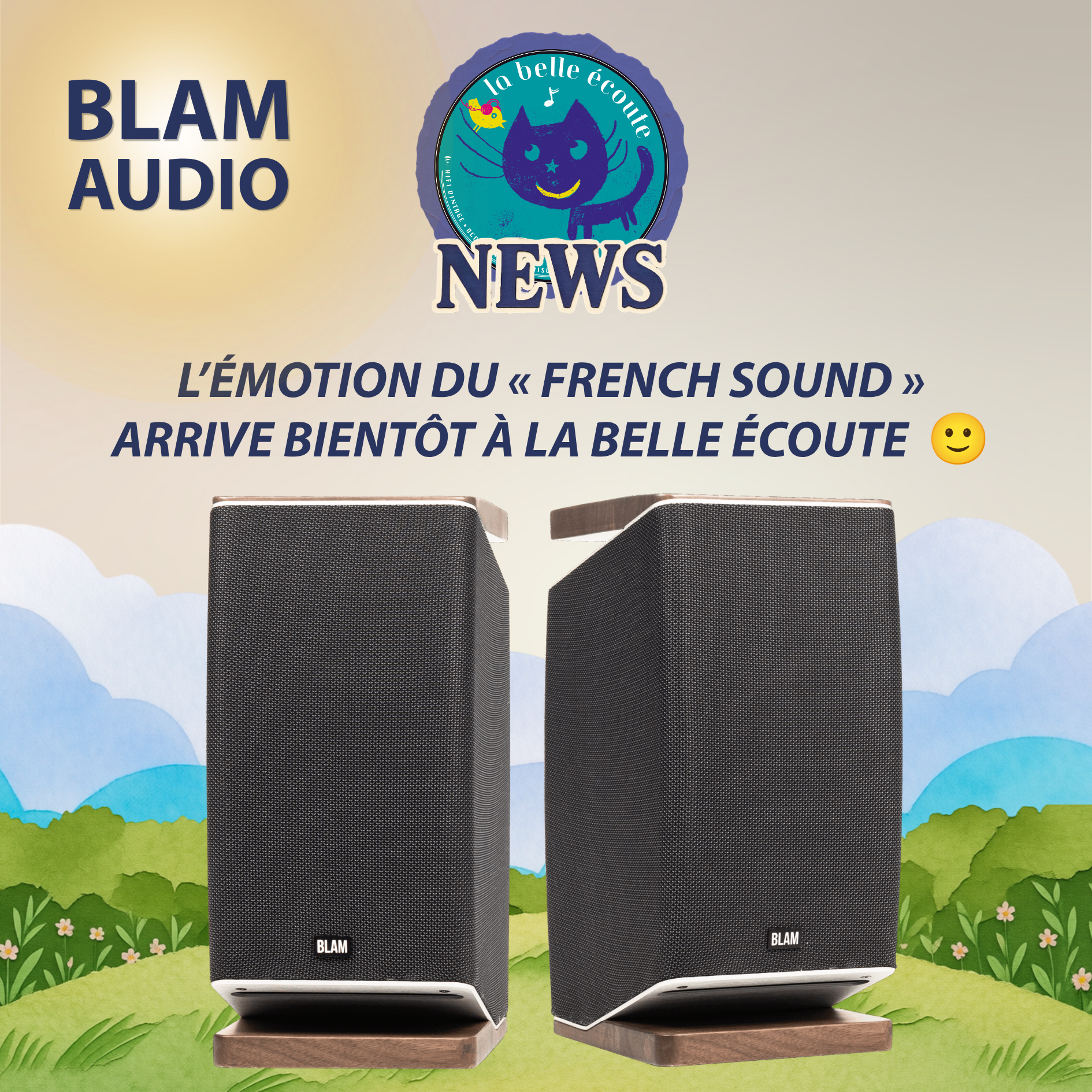 BLAM Audio : l’émotion du « French sound » arrive bientôt à La Belle Écoute 🙂