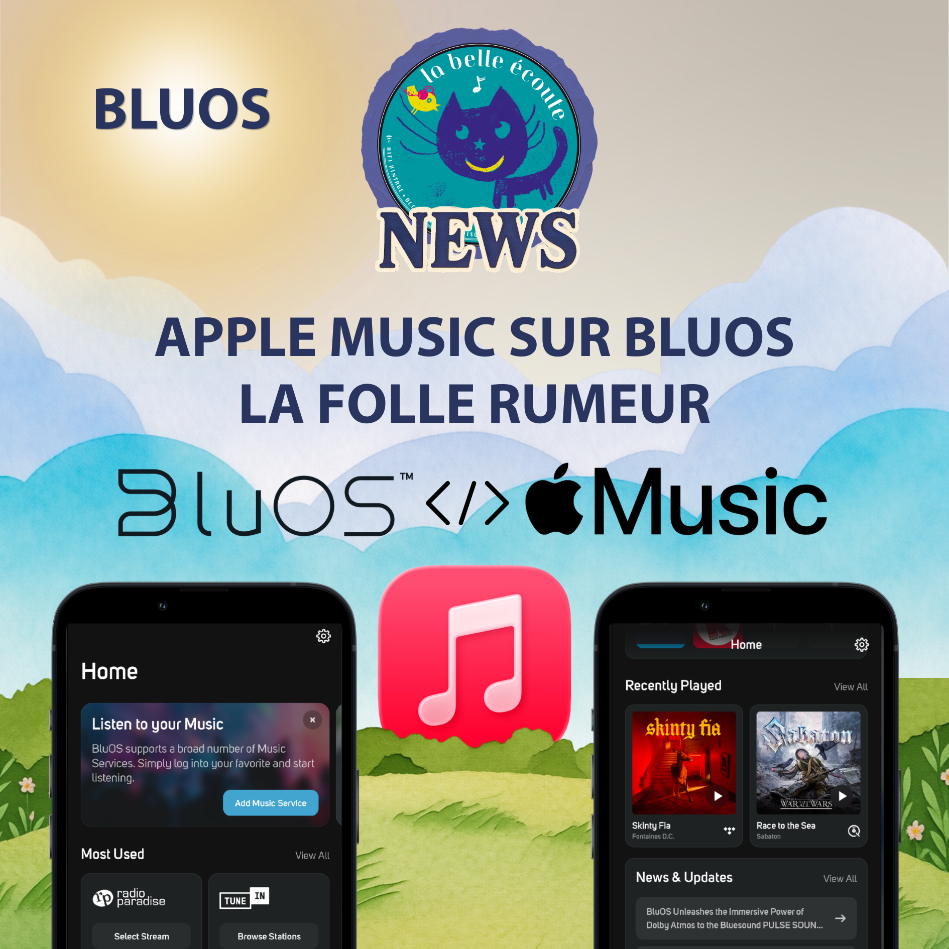 L’intégration d’Apple Music sur BluOS : la folle rumeur