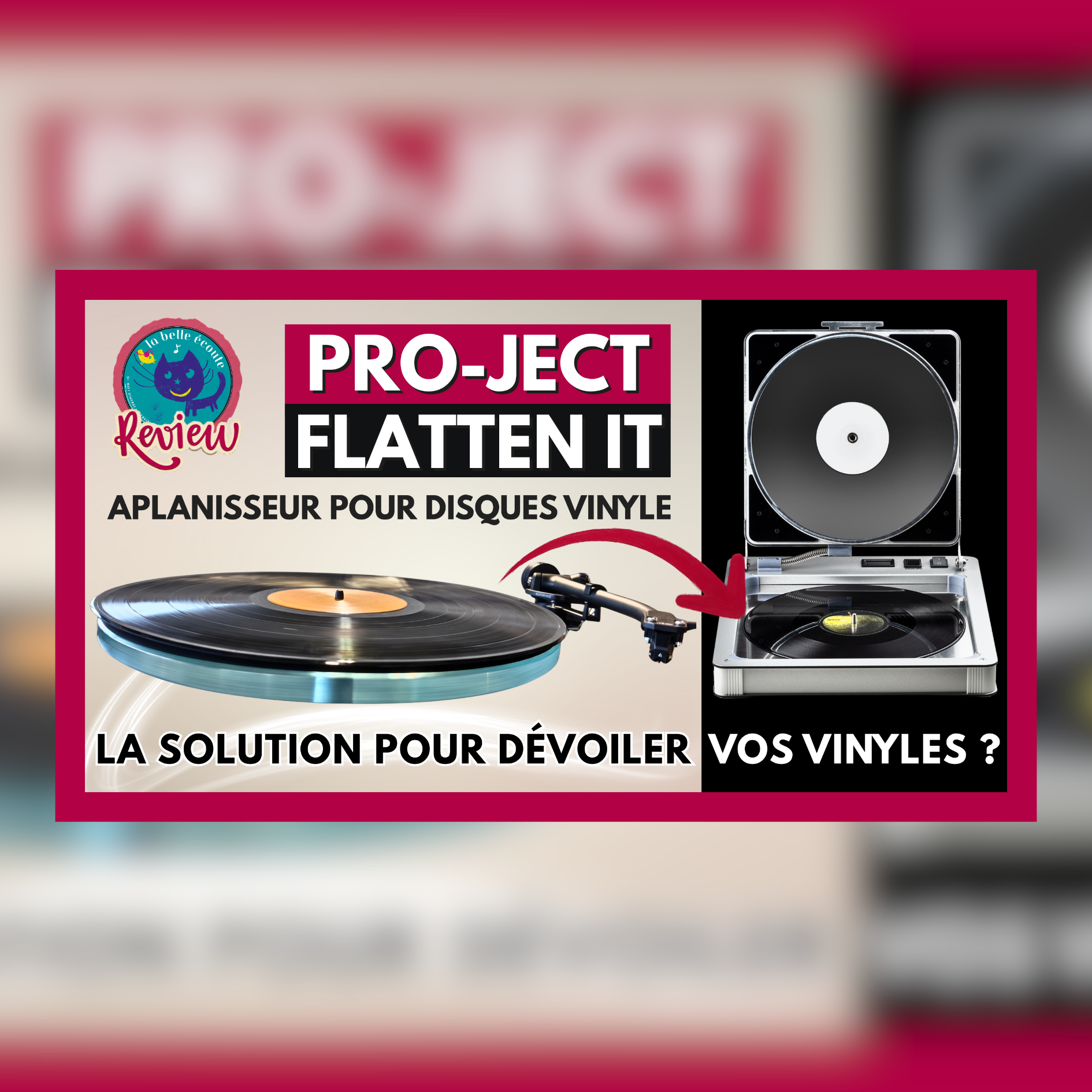 Test complet de la Pro-Ject Flatten it : la solution pour aplanir vos vinyles voilés ?