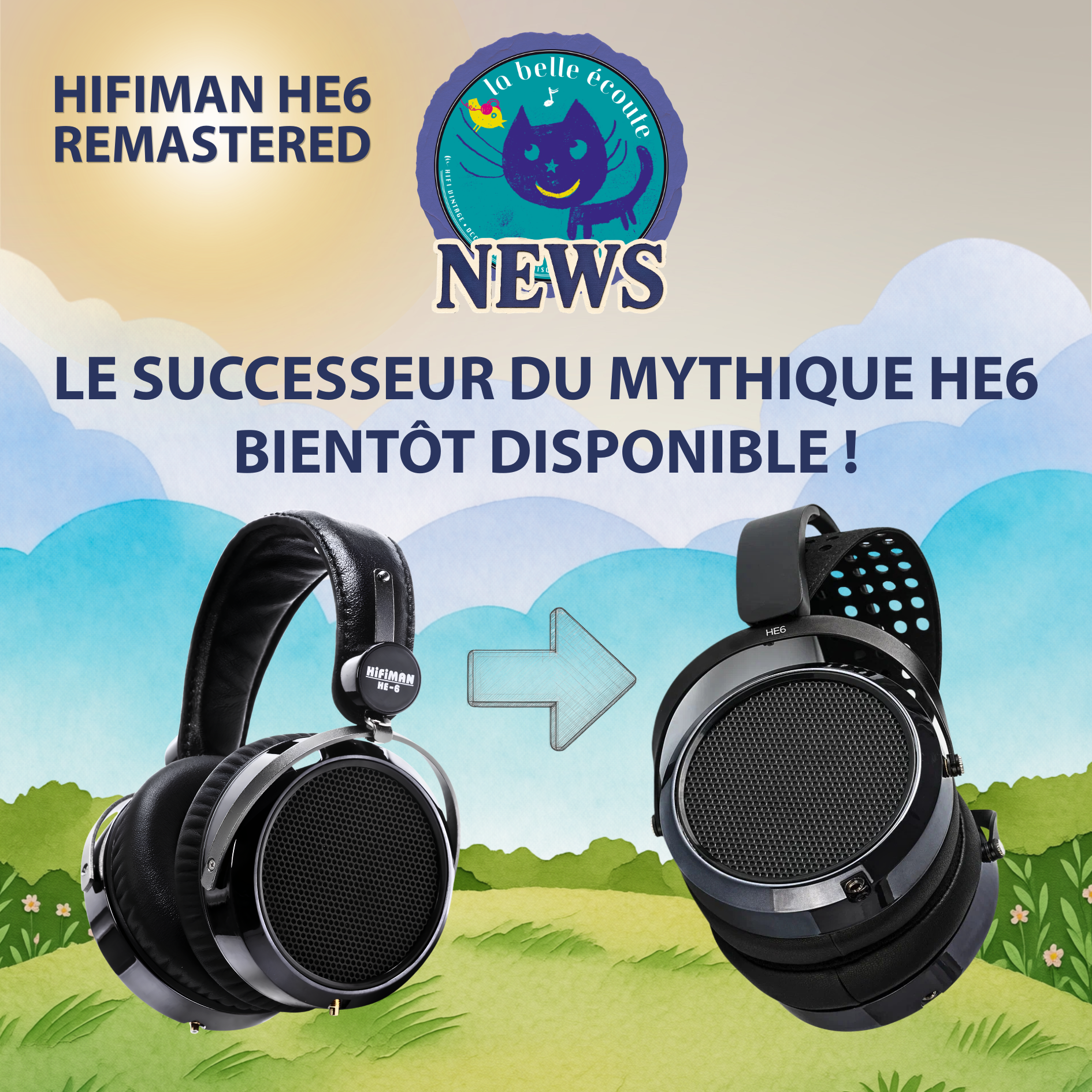 Casque audio Hifiman HE6 Remastered : le successeur du mythique HE6 bientôt disponible !