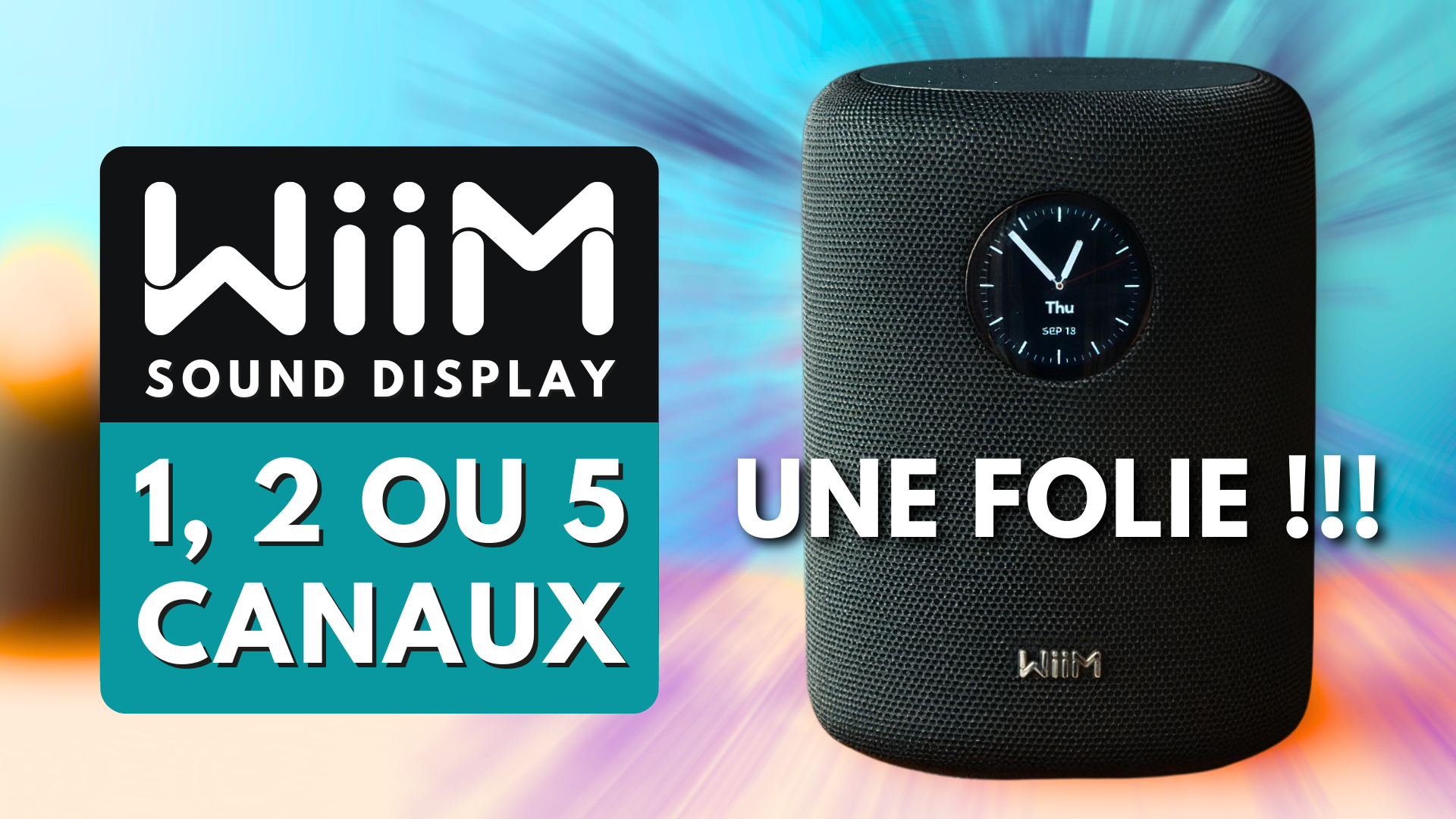 WiiM Sound Display : test et avis, l’enceinte connectée qui bouscule les standards