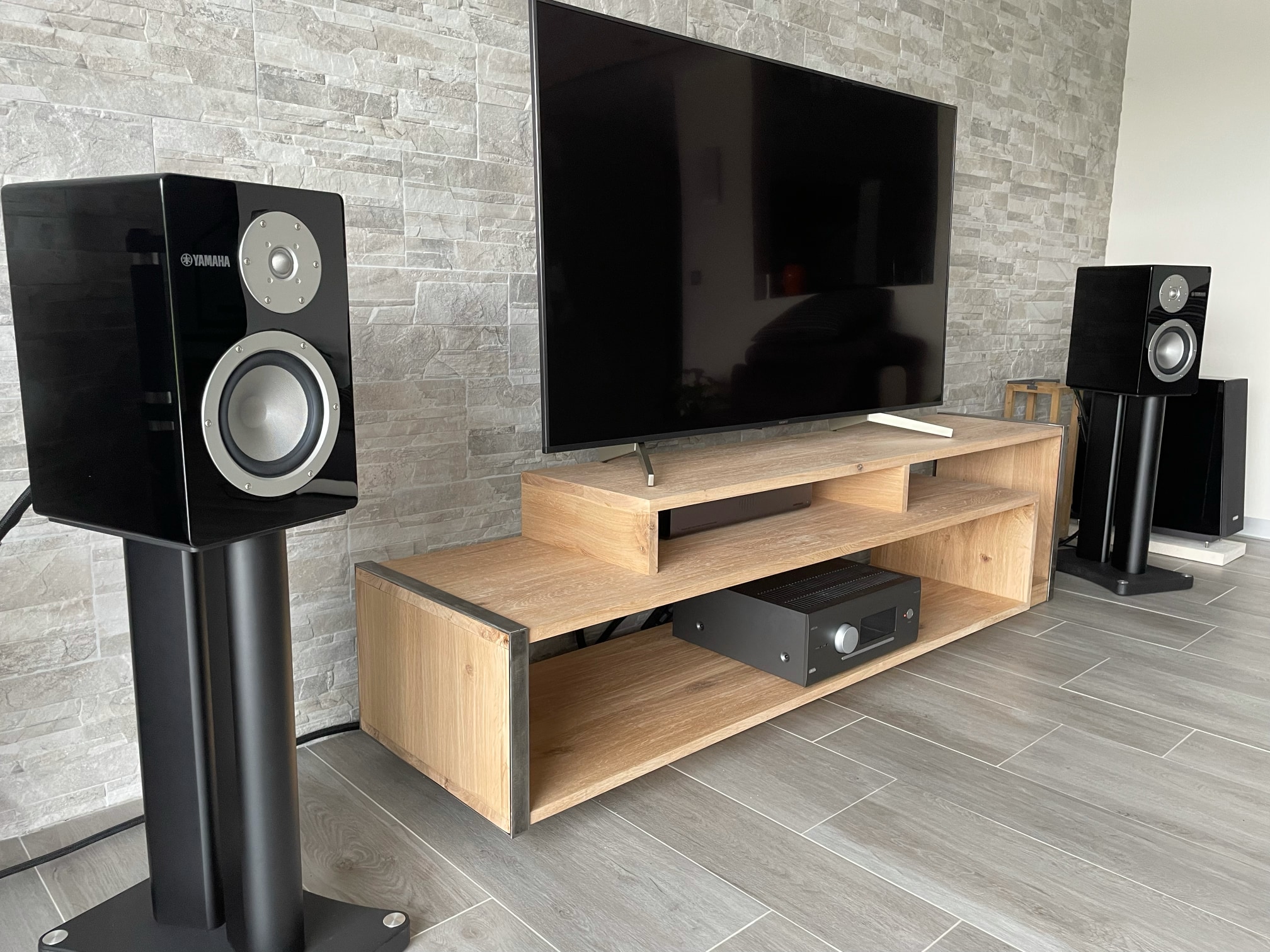 Installation client : ArCam AVR30 + Yamaha NS3000