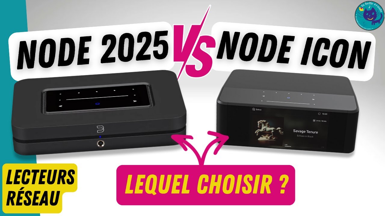 Bluesound Node Icon vs Node 2025 vs  : lequel de ces deux streamers est fait pour vous ?