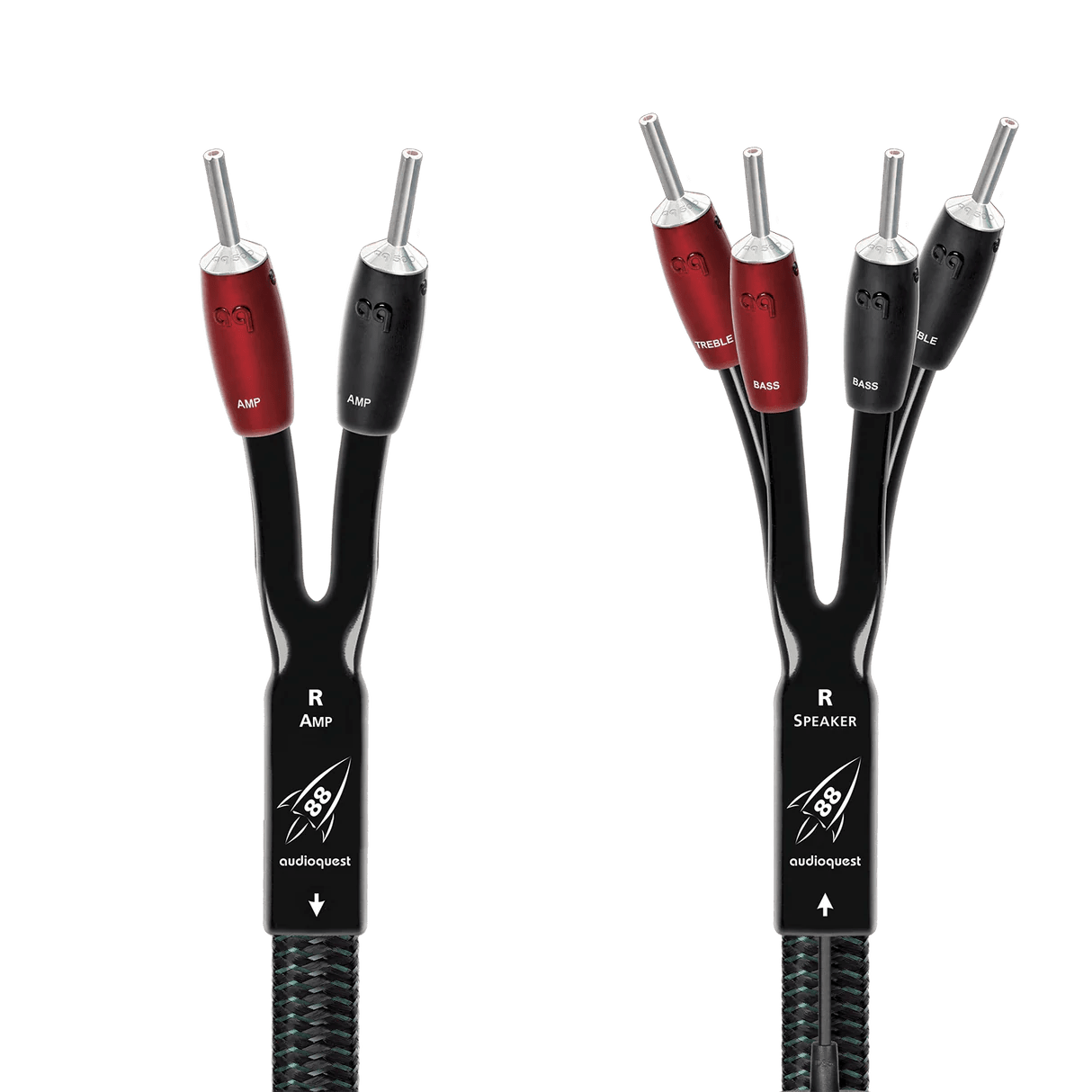 AudioQuest - Rocket 88 SBW - Longueur 2x2m 