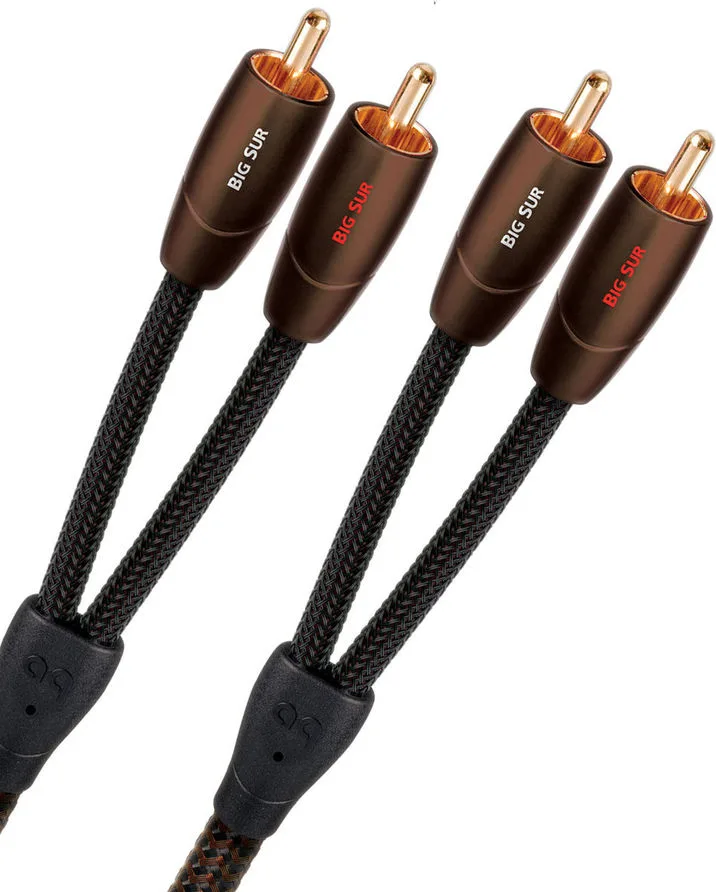 AudioQuest - Big Sur RCA - Longueur 0,6m