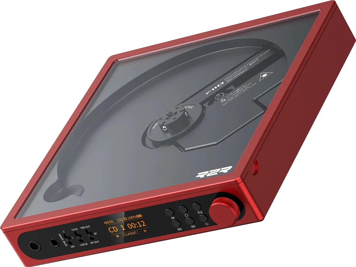FiiO - DM15 R2R - Finition rouge