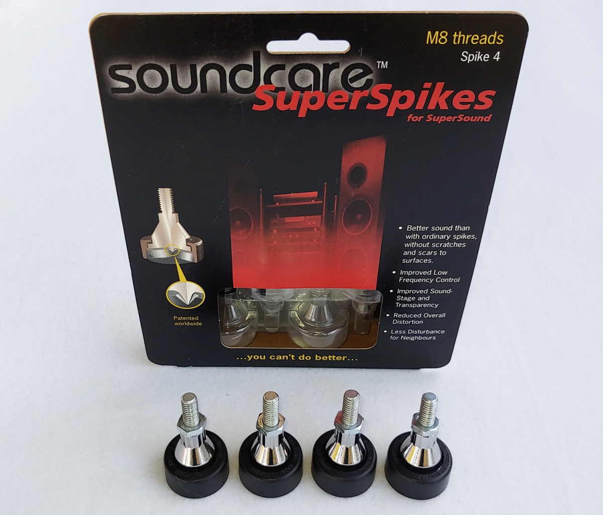 SoundCare - Superspikes - M8x4